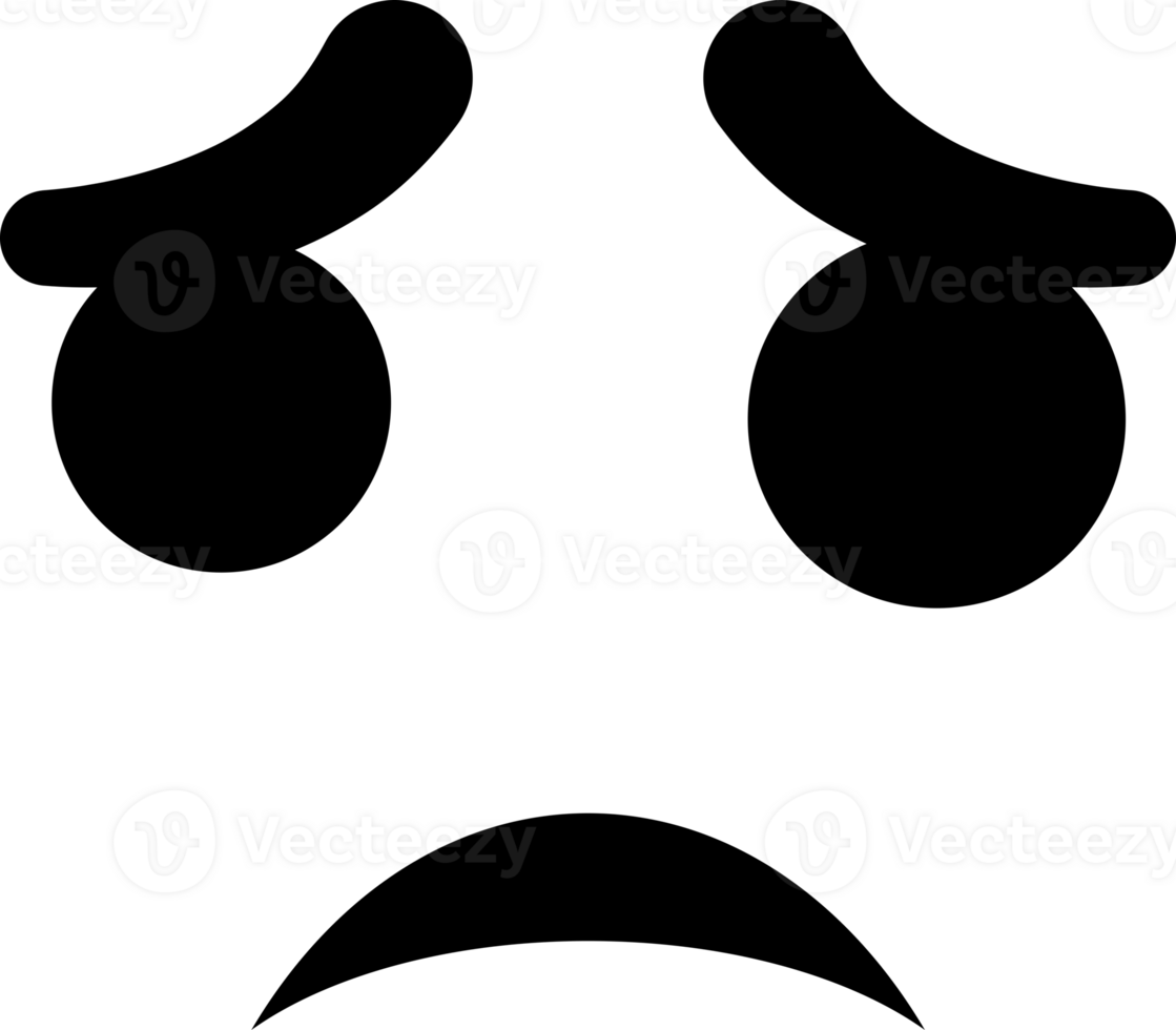 face expression black 34891357 PNG