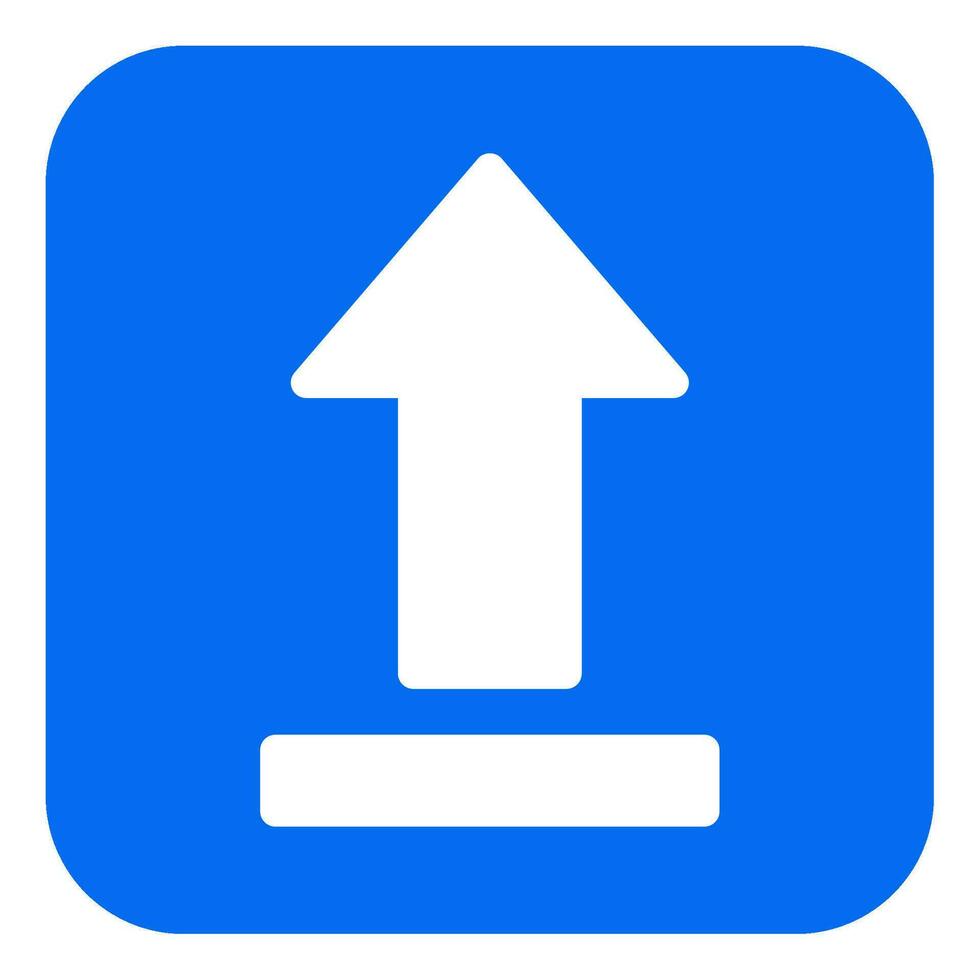 Upload Button icon illustration for uiux, infographic, web, app, etc vector