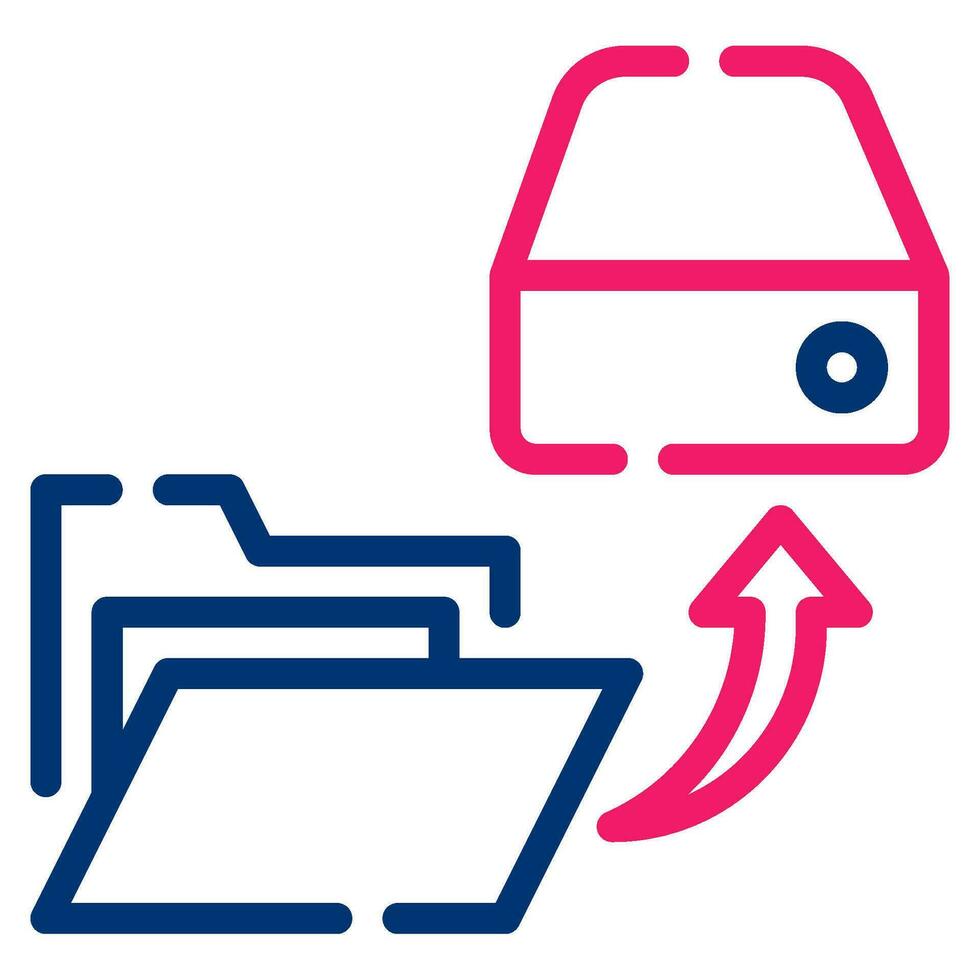 Share to Drive icon illustration for uiux, infographic, web, app, etc vector