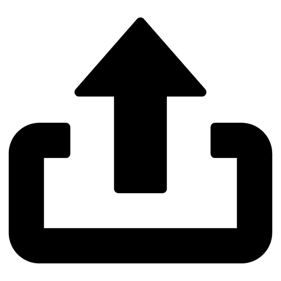 Upload Icon icon illustration for uiux, infographic, web, app, etc vector