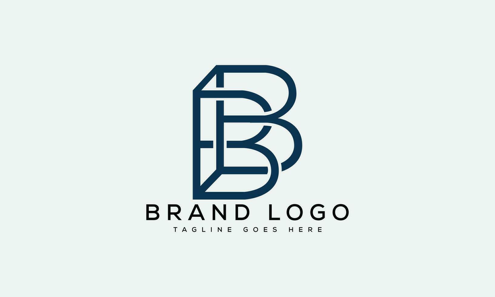 letter BB logo design vector template design for brand.