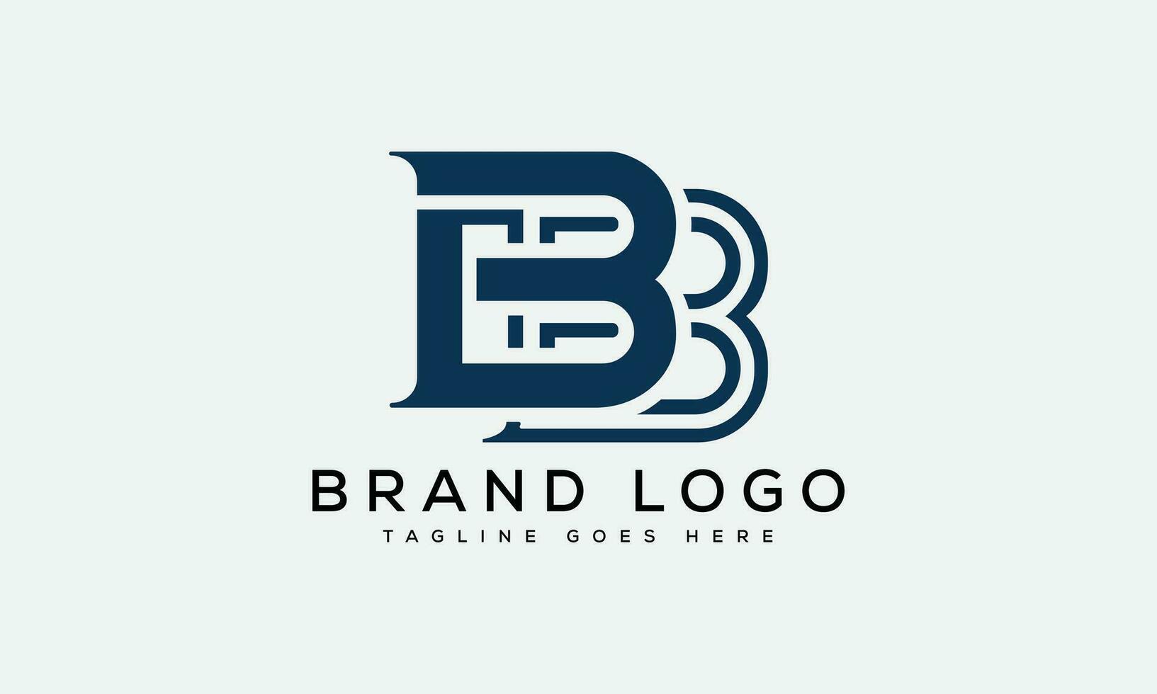 letter BB logo design vector template design for brand.