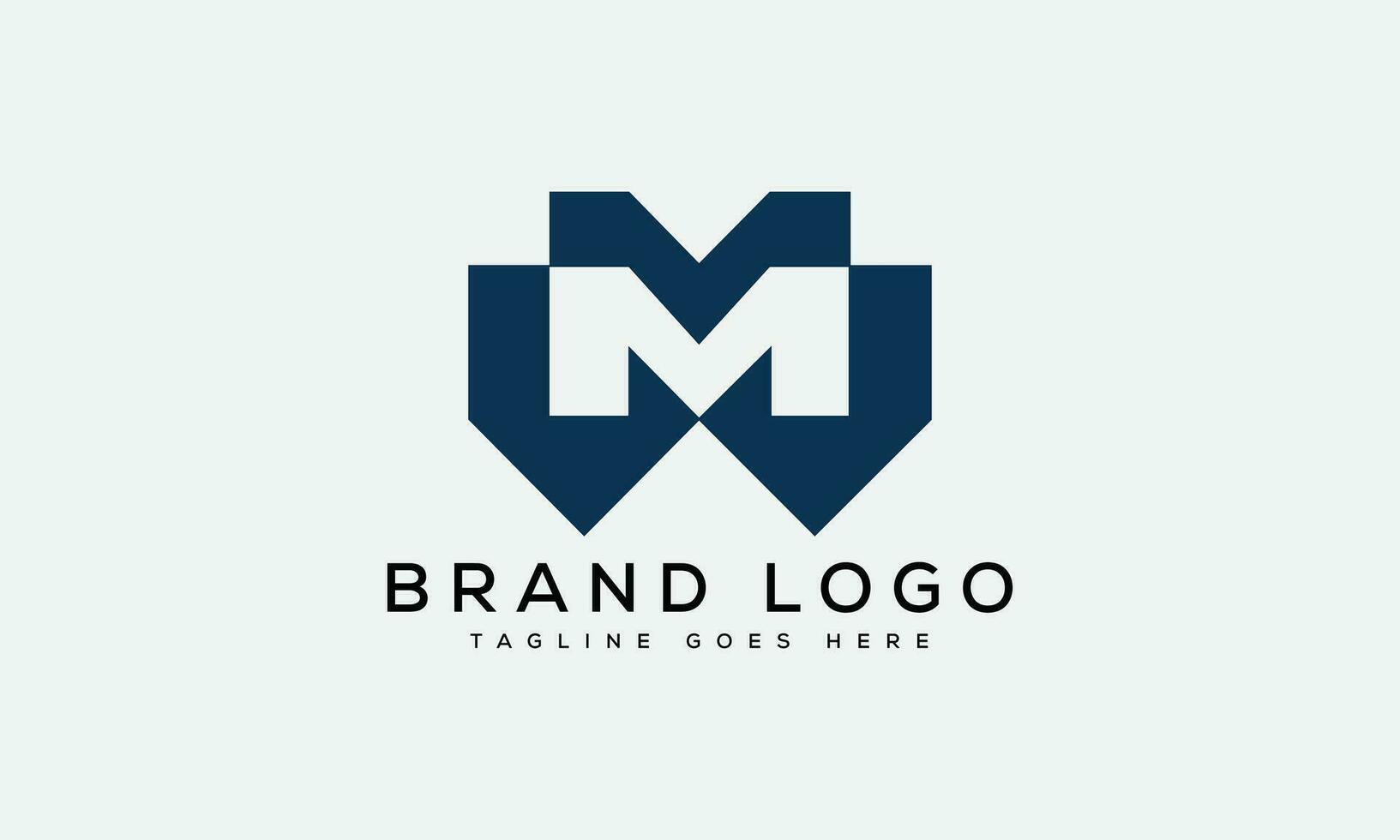 letter MW, WM logo design vector template design for brand.
