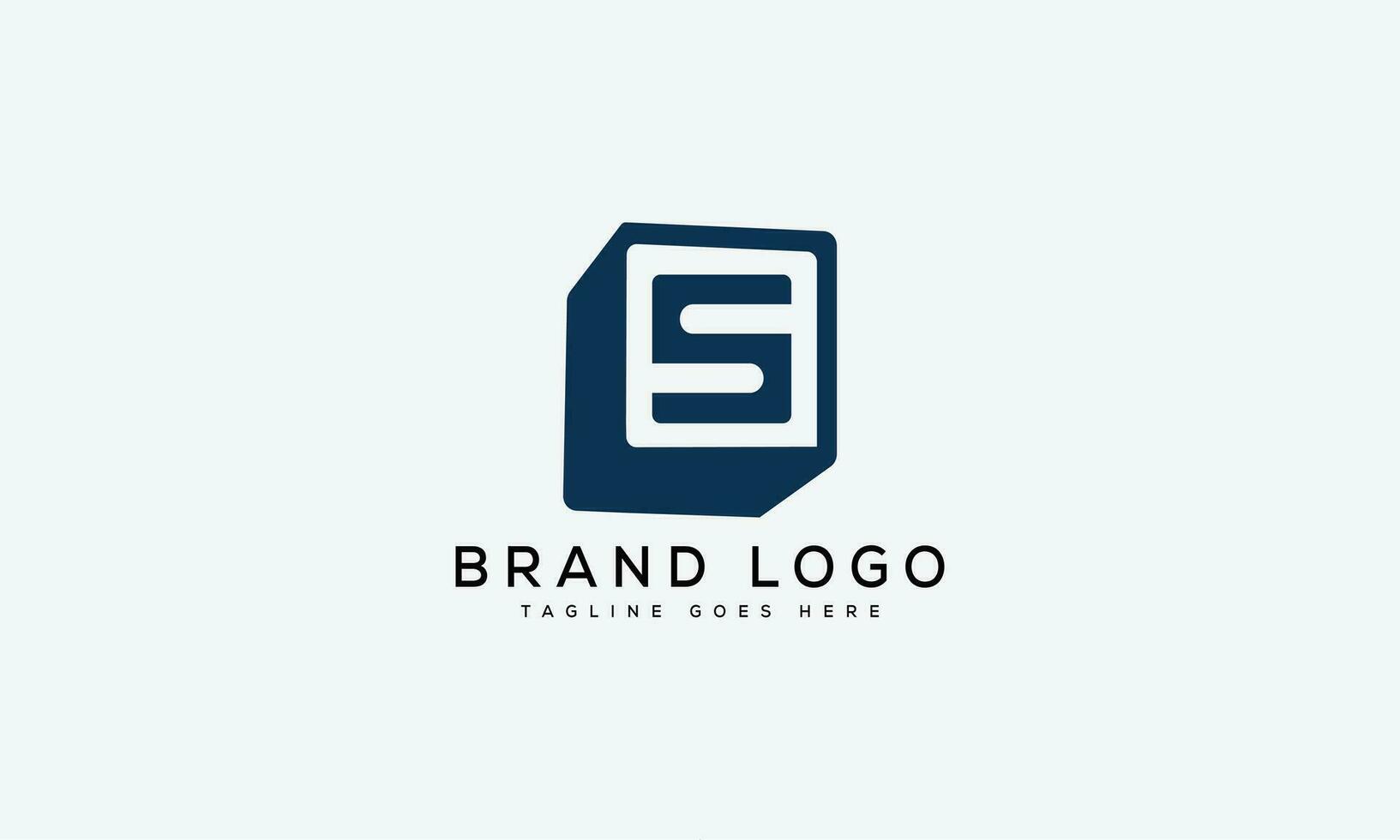 letter S logo design vector template design for brand.