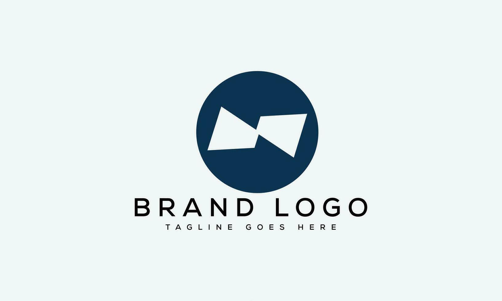 letter N logo design vector template design for brand.