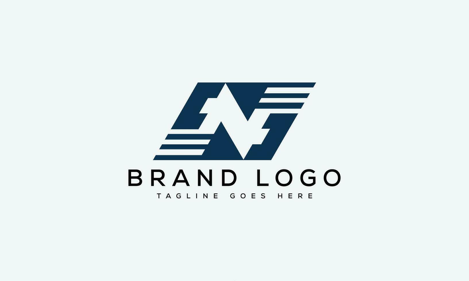 letter N logo design vector template design for brand.
