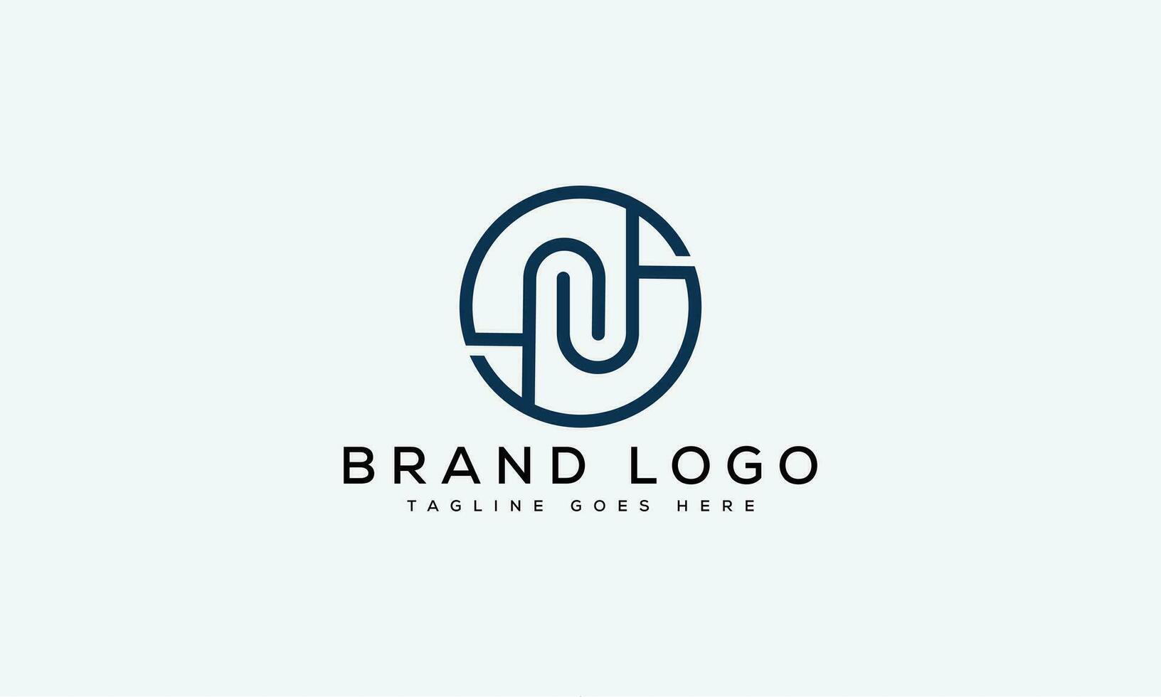 letter N logo design vector template design for brand.