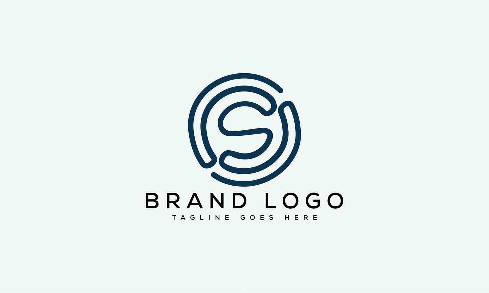 letter S logo design vector template design for brand.