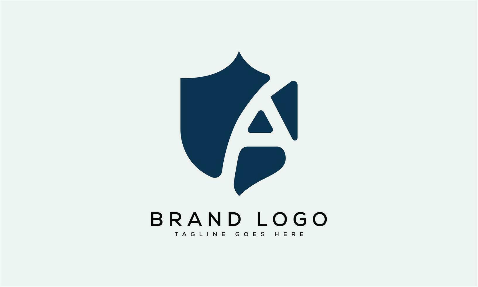 letter A logo design vector template design for brand.