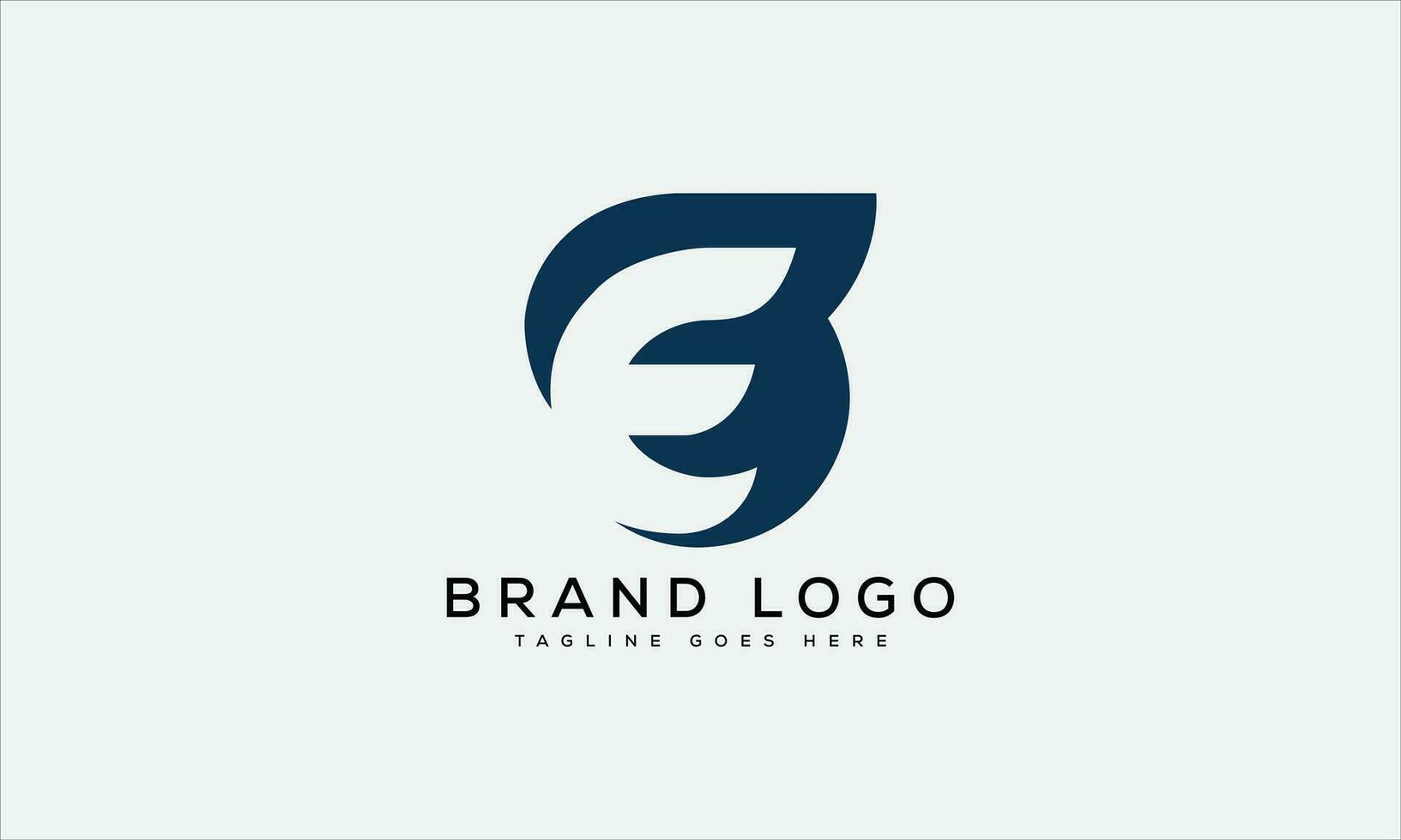 letter E logo design vector template design for brand.