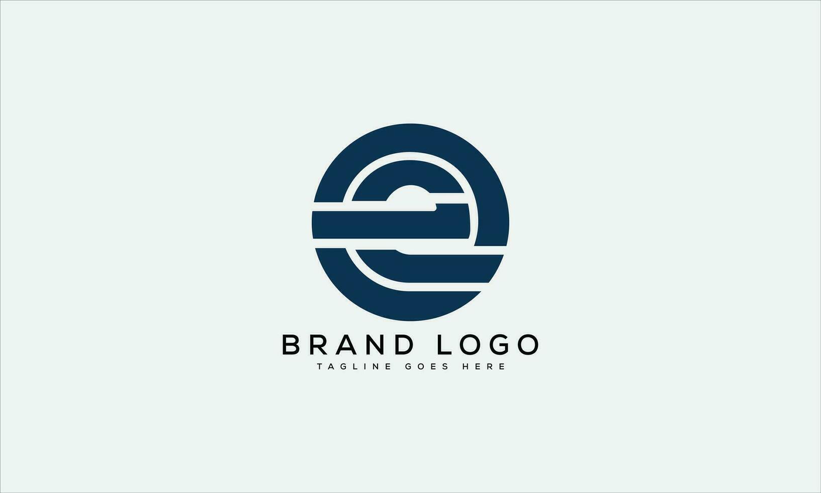 letter E logo design vector template design for brand.