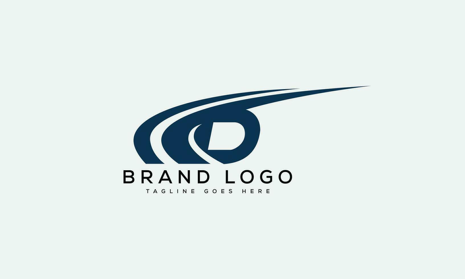 letter D logo design vector template design for brand.