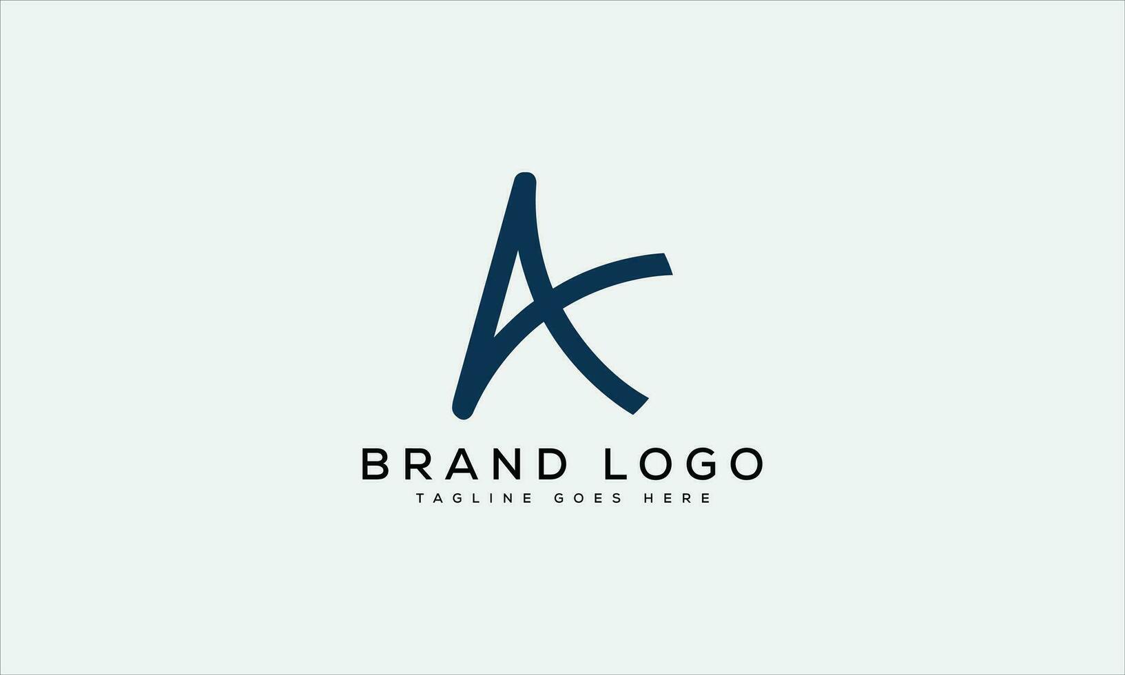 letra un logo diseño vector modelo diseño para marca.