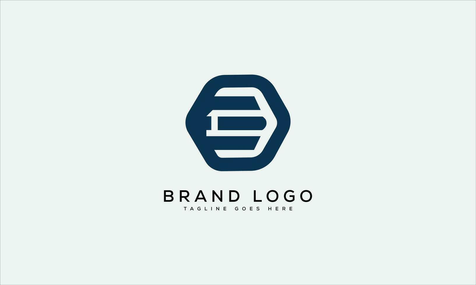 letter E logo design vector template design for brand.