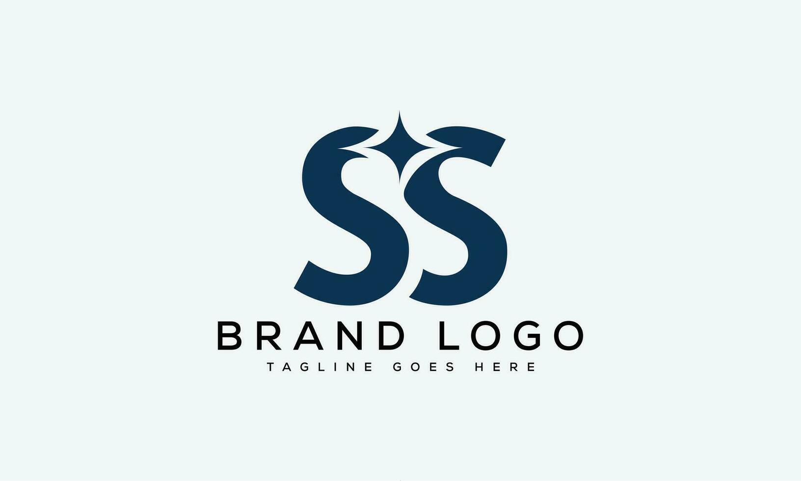 letter SS logo design vector template design for brand