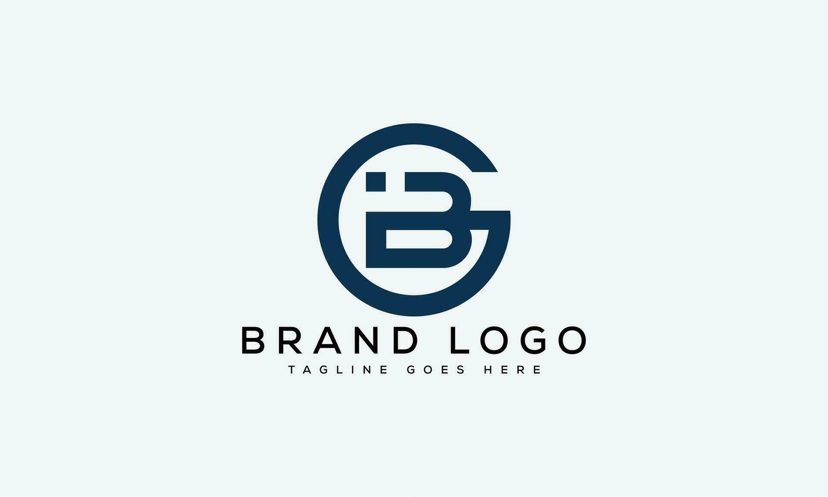 letter BG logo design vector template design for brand