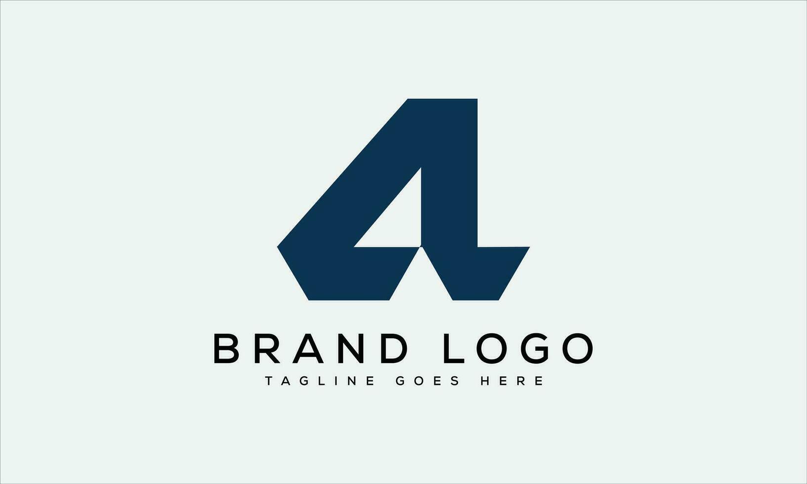 letra un logo diseño vector modelo diseño para marca.