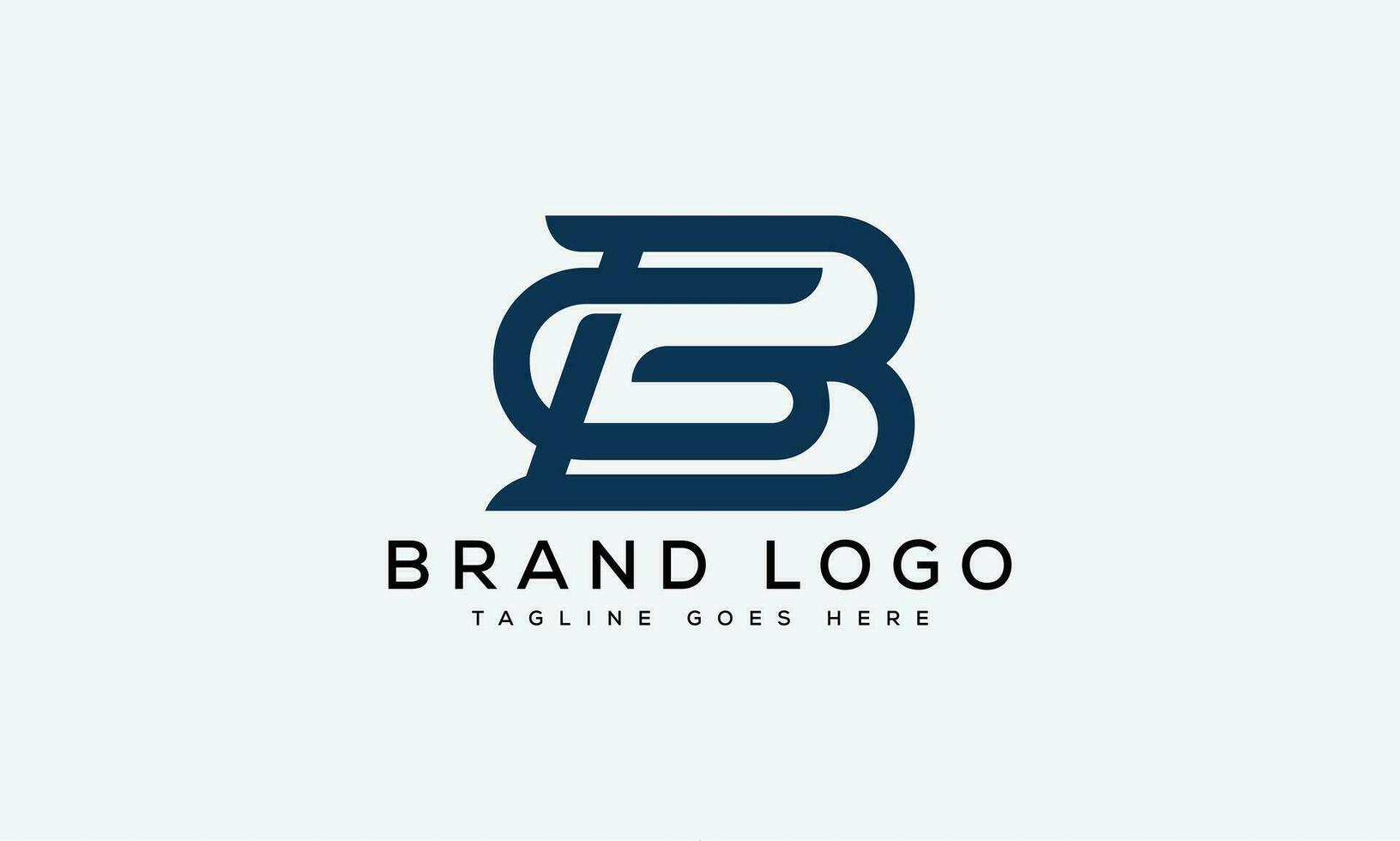 letter BG logo design vector template design for brand