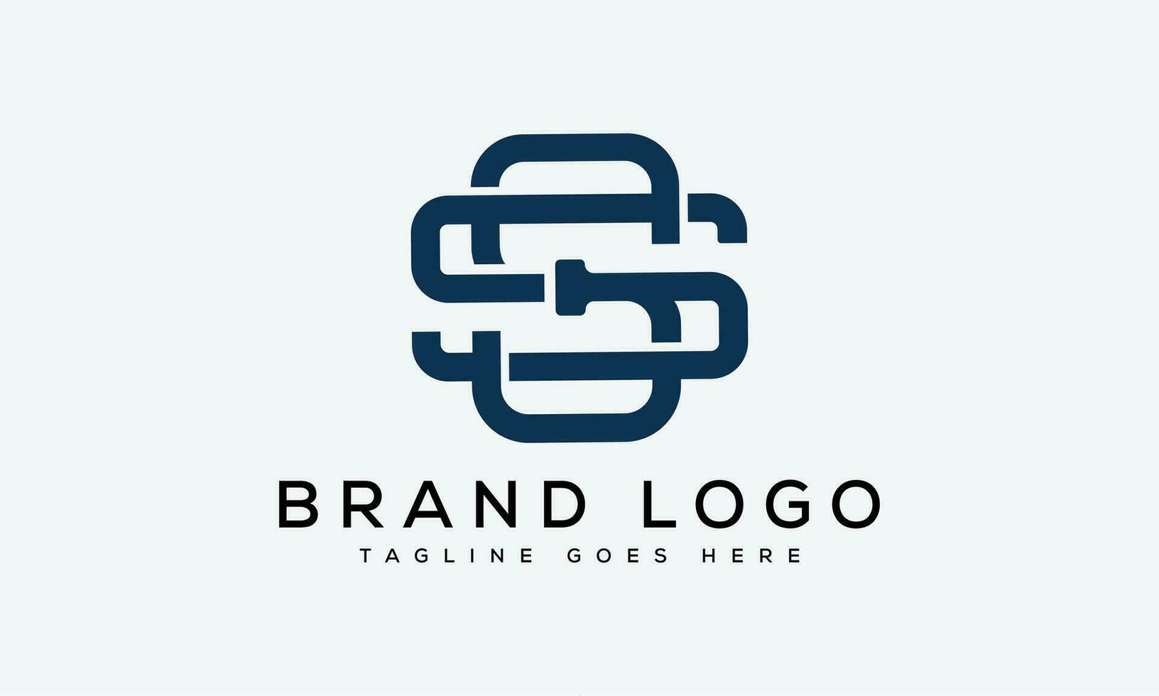 letter SS logo design vector template design for brand