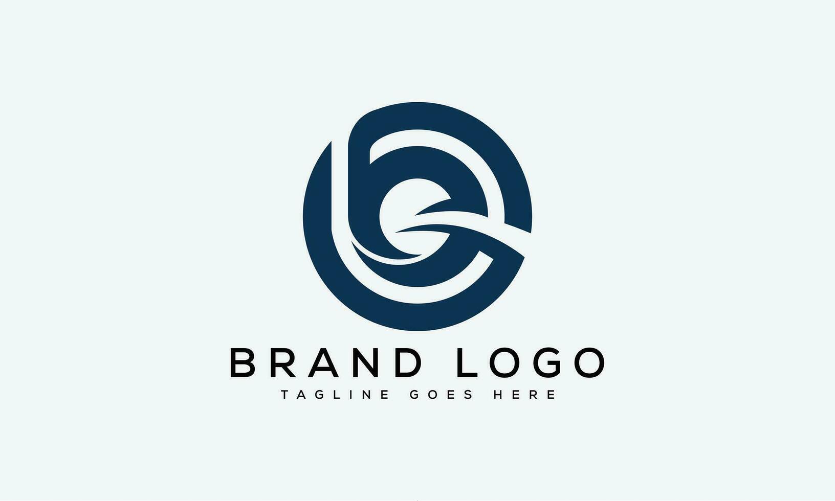 letter BG logo design vector template design for brand