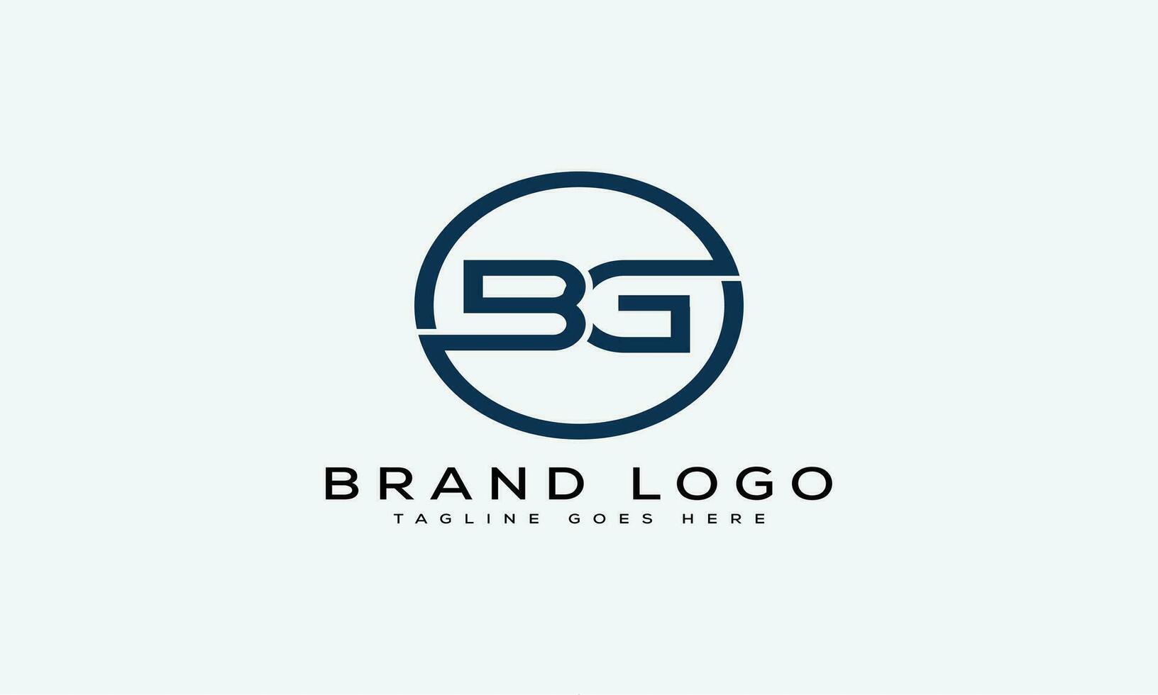 letter BG logo design vector template design for brand