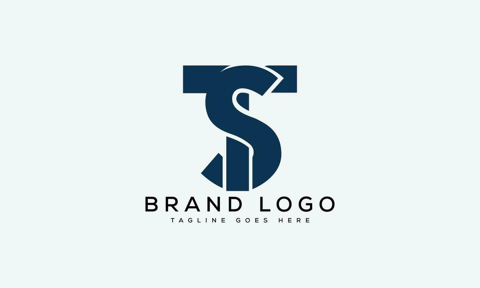 letter TS logo design vector template design for brand 34895014 Vector ...