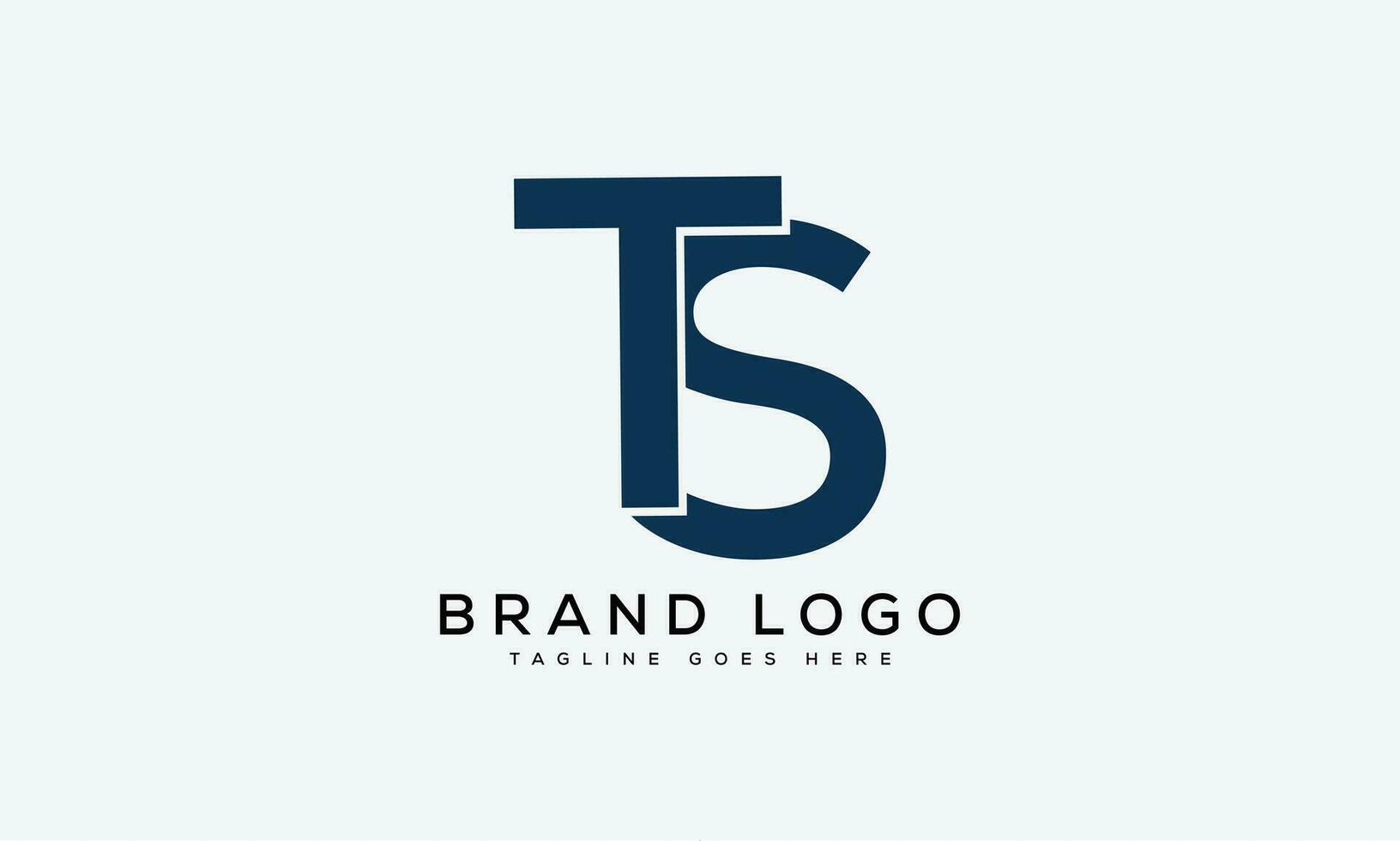 letter TS logo design vector template design for brand