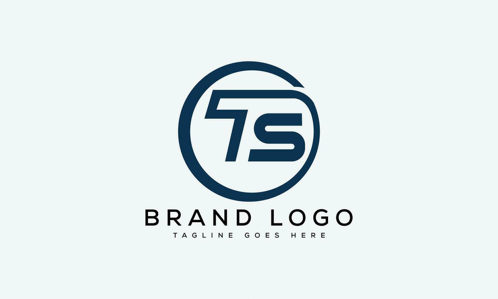 letter TS logo design vector template design for brand