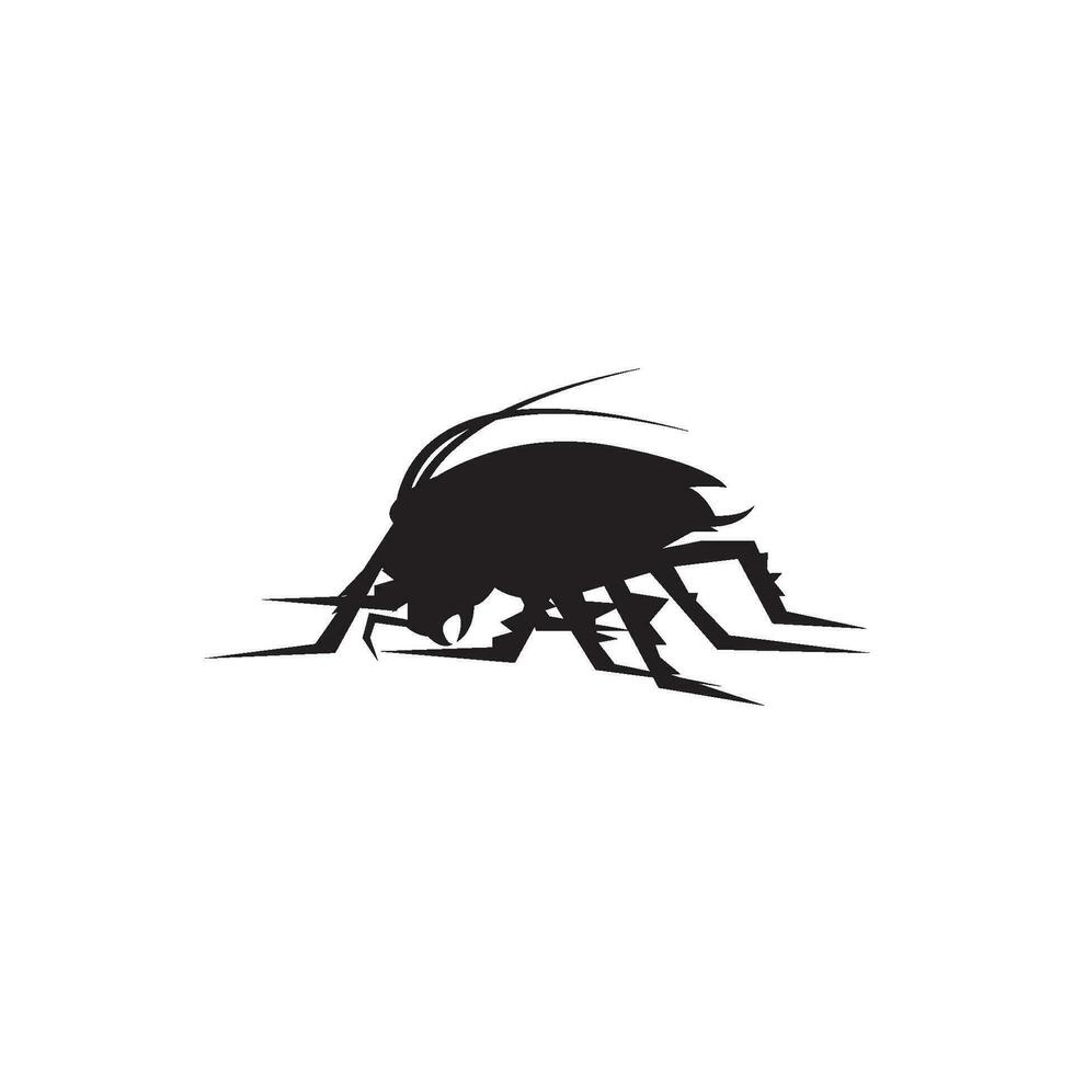 Cockroach icon,vector illustration logo design vector