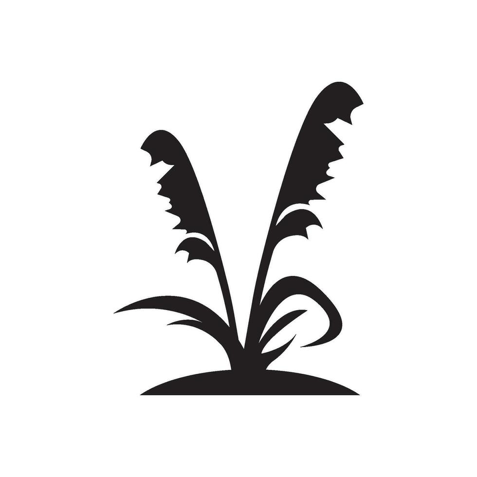 Reeds icon vector design template and symbol