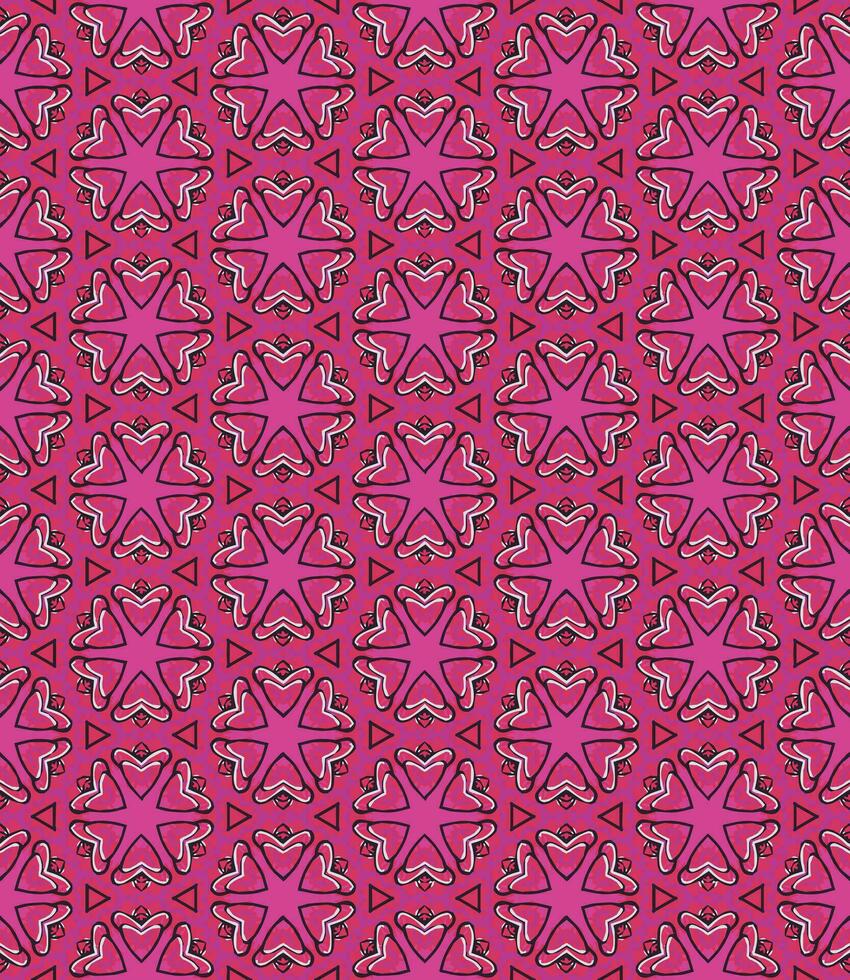 patrón abstracto sin costuras de varios colores. fondo y telón de fondo. multicolor colorido diseño ornamental. vector