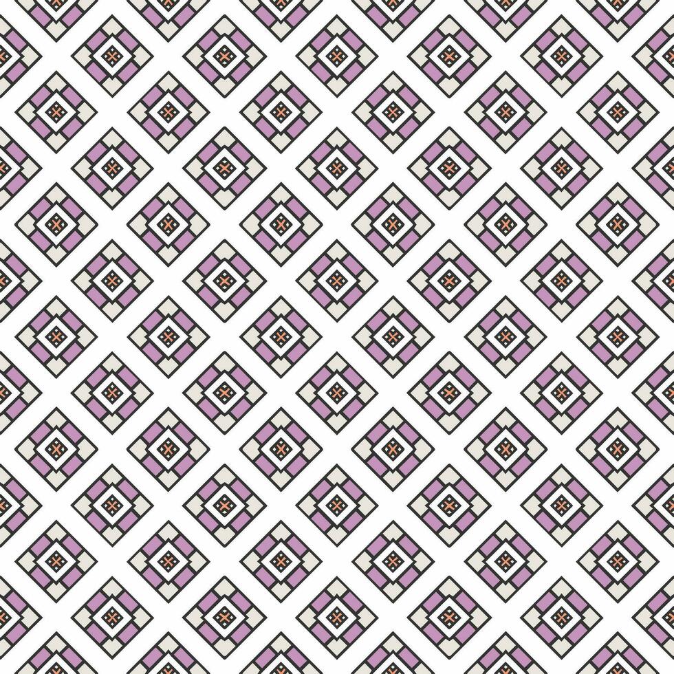 Multi color seamless abstract pattern. Background and backdrop. Multi Colored. Colorful ornamental design. Colored mosaic ornaments. Vector graphic illustration.