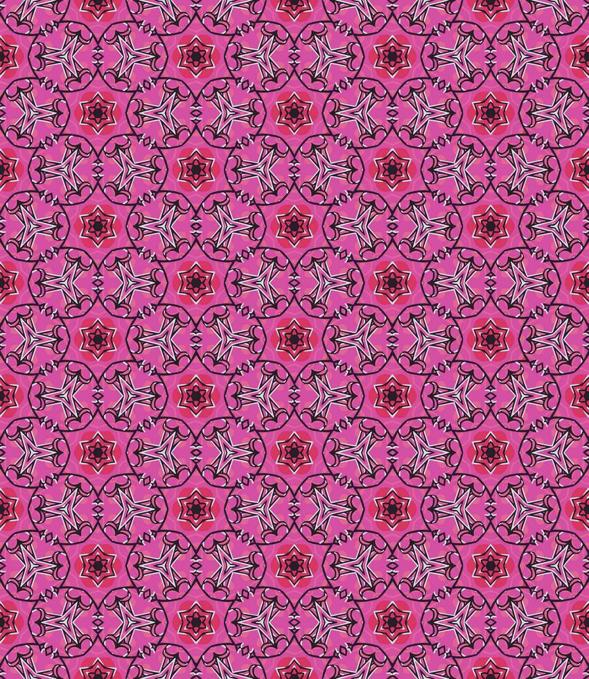 patrón abstracto sin costuras de varios colores. fondo y telón de fondo. multicolor colorido diseño ornamental. vector