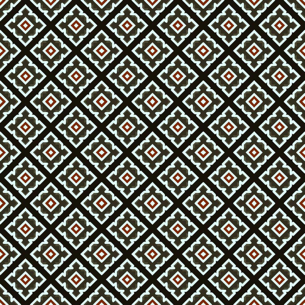 Multi color seamless abstract pattern. Background and backdrop. Multi Colored. Colorful ornamental design. Colored mosaic ornaments. Vector graphic illustration.