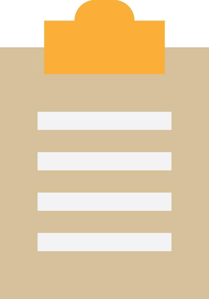 Clipboard Document List vector