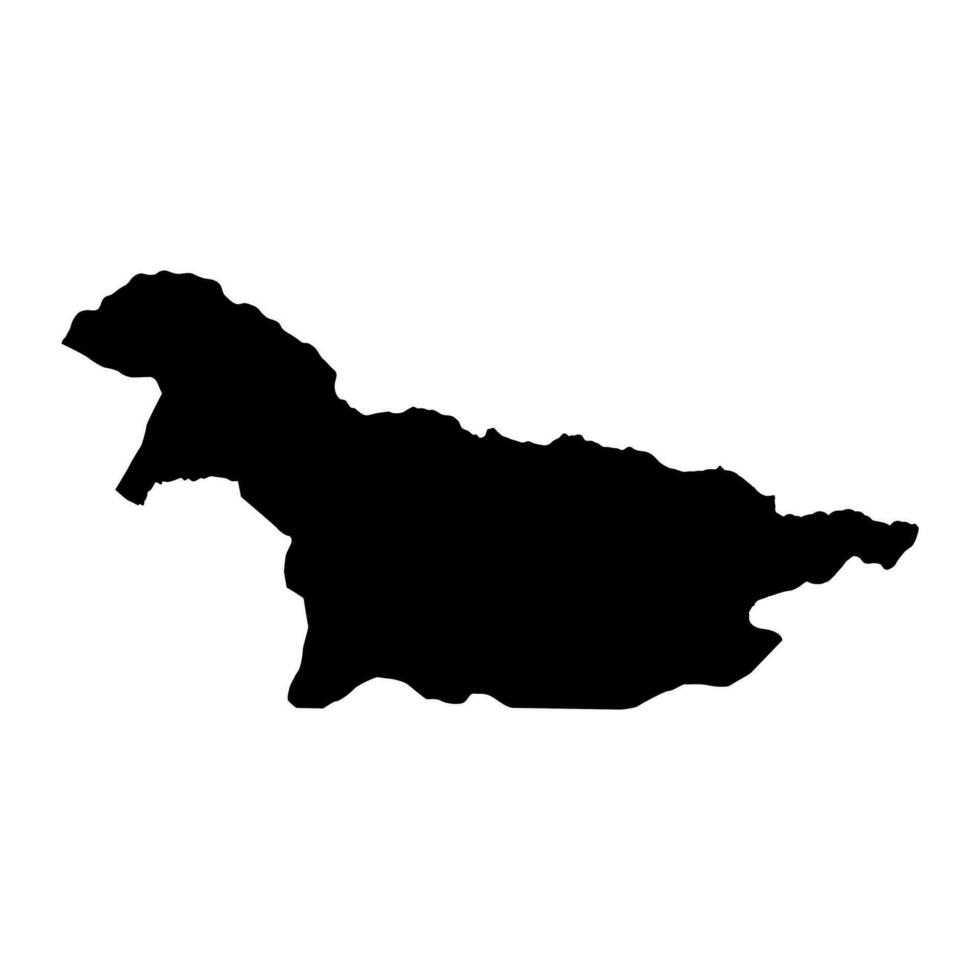 Nord Ubangi province map, administrative division of Democratic Republic of the Congo. Vector illustration.