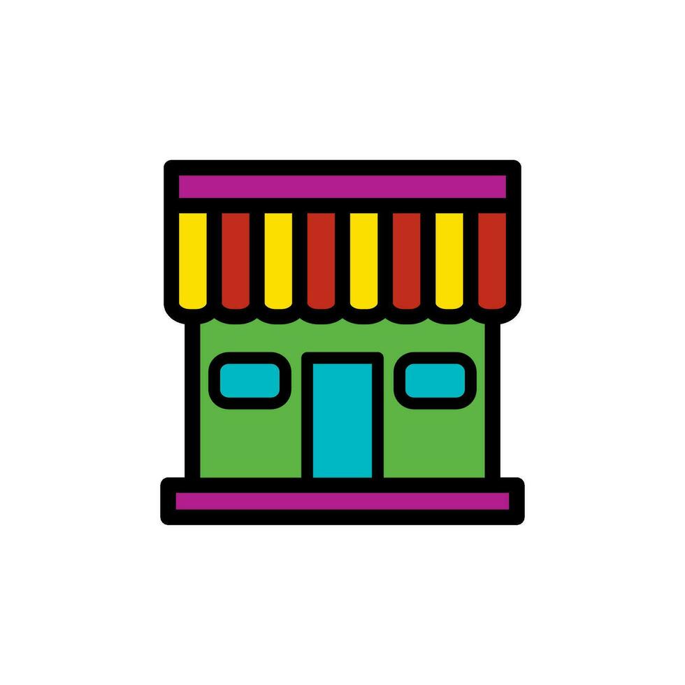 store icon design vector template