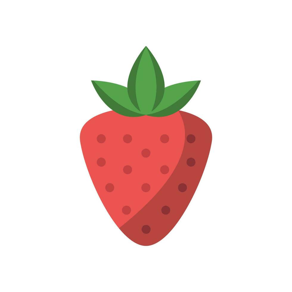 strawberry icon design vector