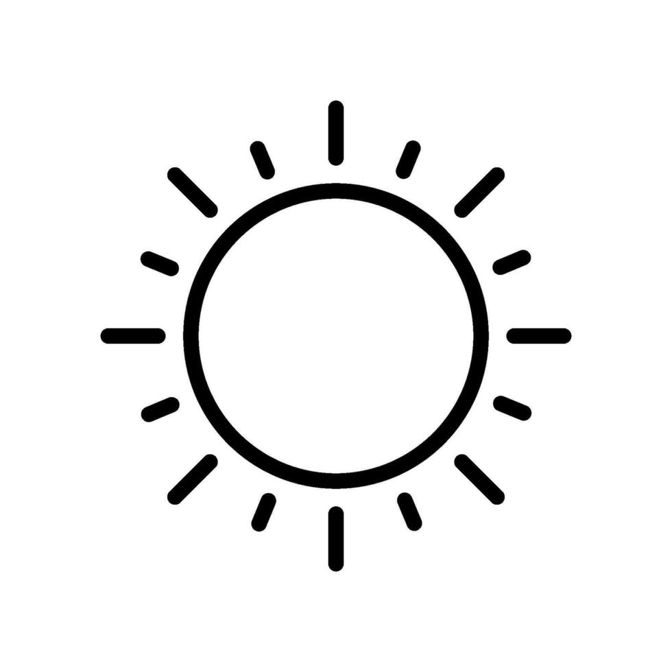 sunny icon design vector template