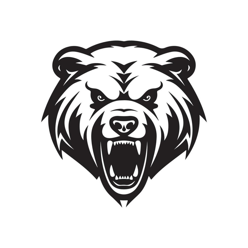 Bear Head Vector Images