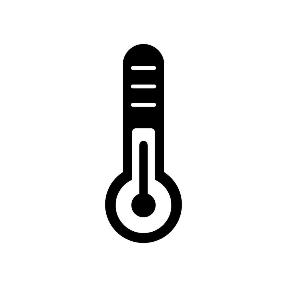thermometer icon vector template