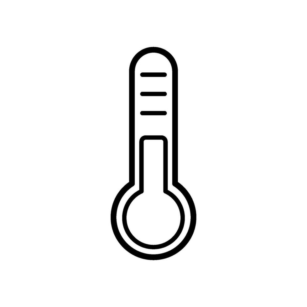 thermometer icon vector template