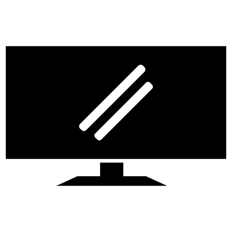 television icon design vector