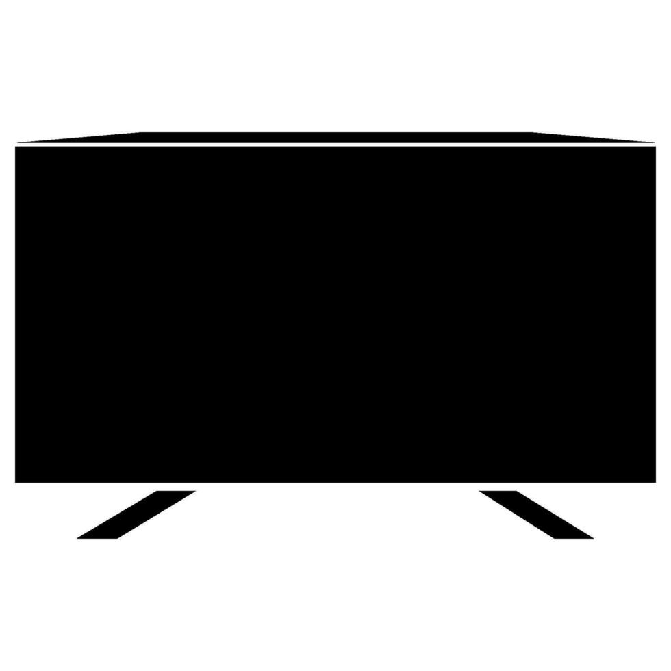 televisión icono diseño vector