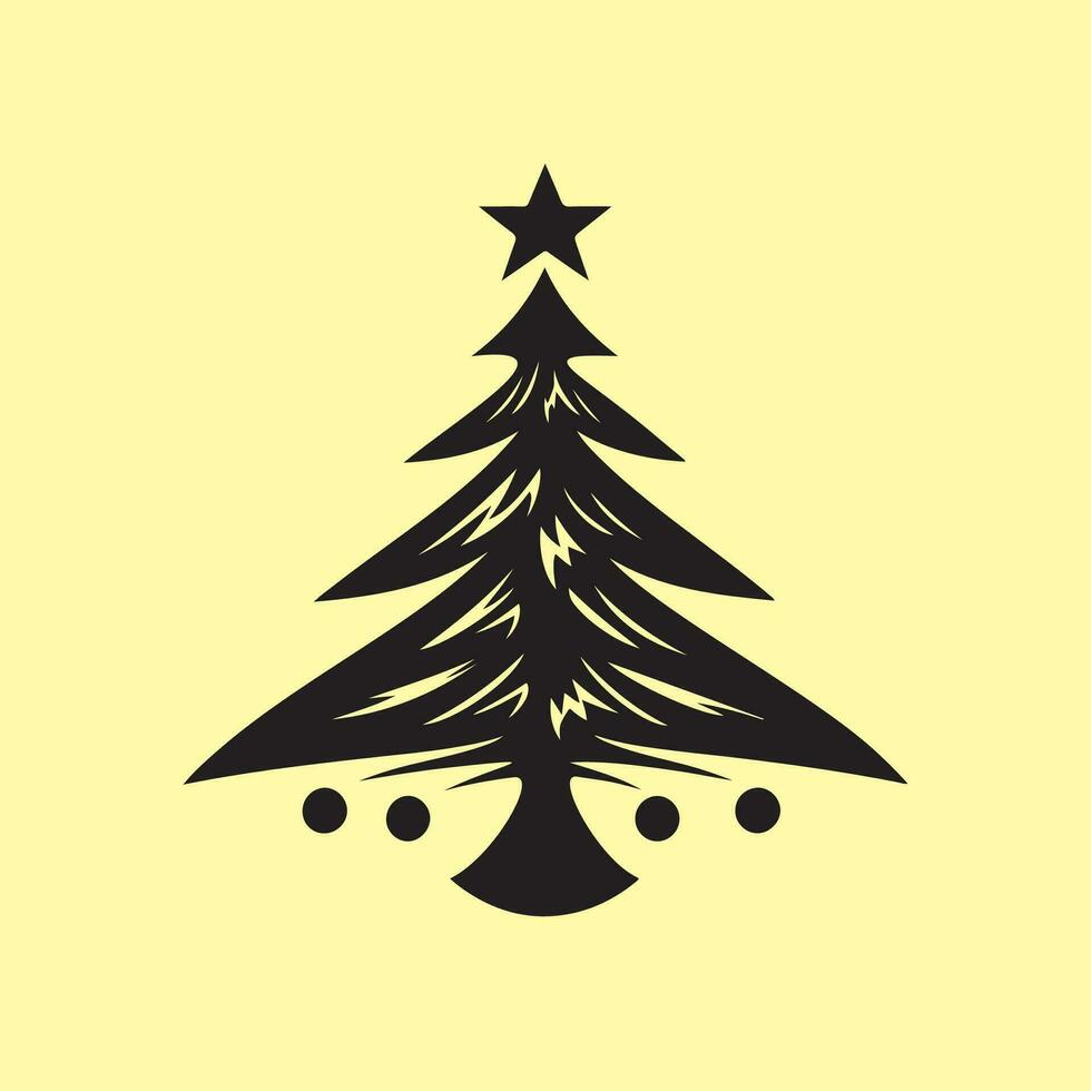 Christmas Tree Vector Image, Icons, and Graphics