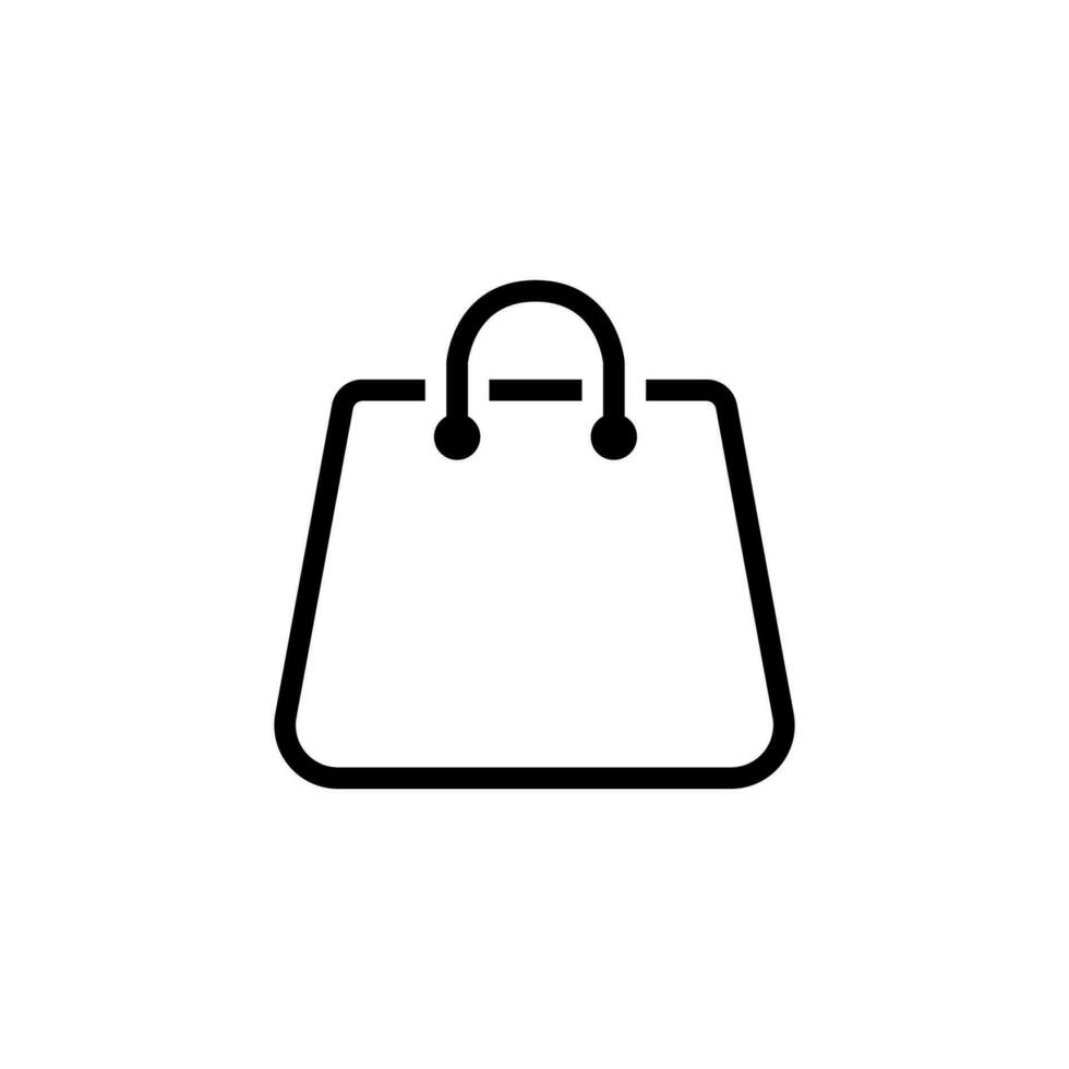 shopping bag icon design vector template