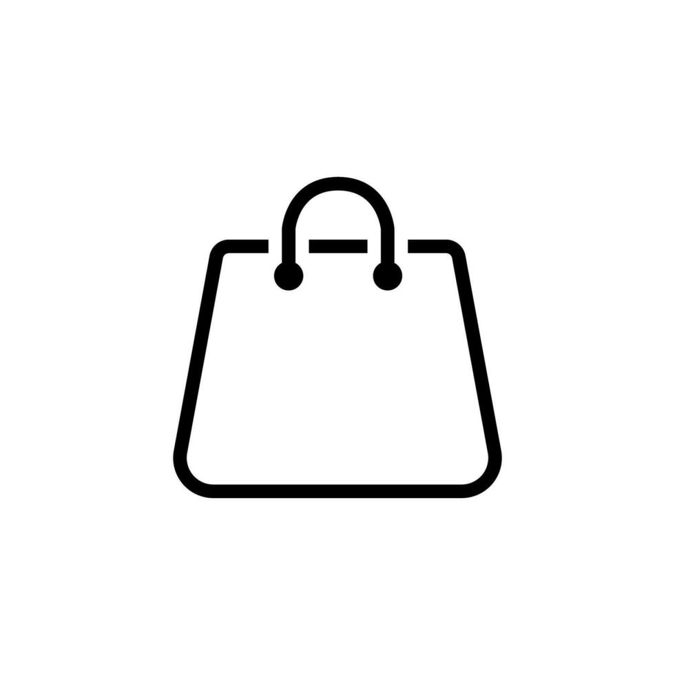 shopping bag icon design vector template