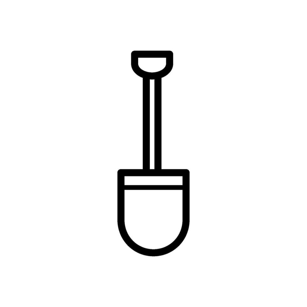 shovel icon design vector template