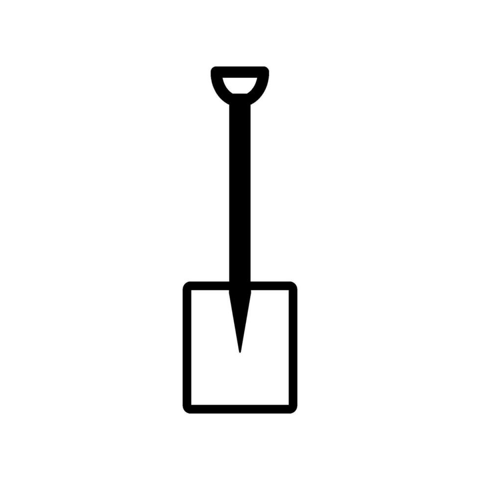 shovel icon design vector template