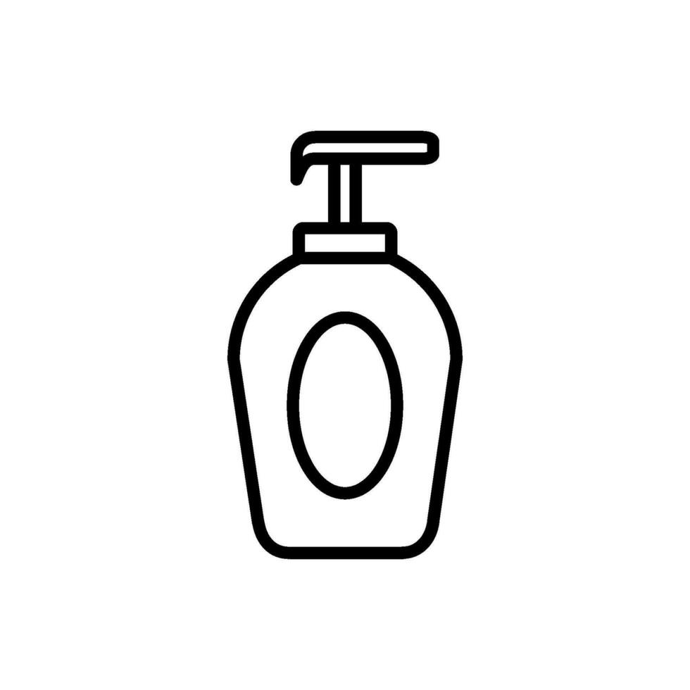 shampoo icon vector template